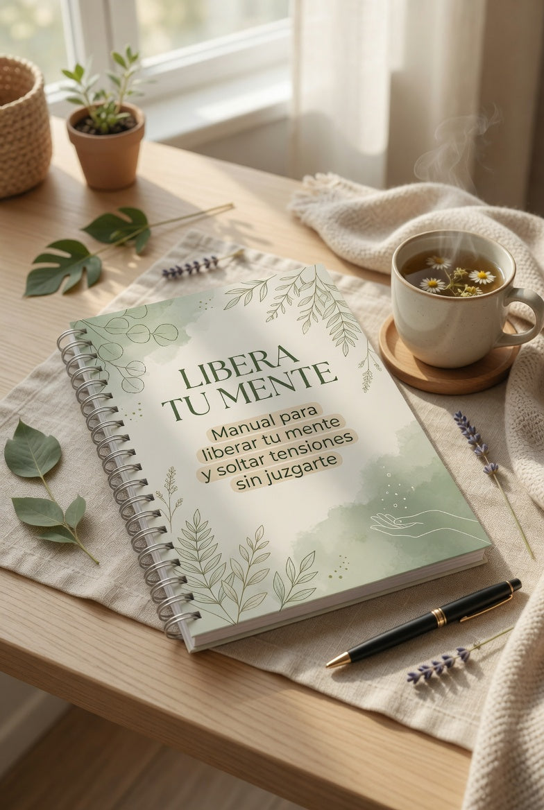 Manual para liberar tu mente y soltar tensiones sin juzgarte