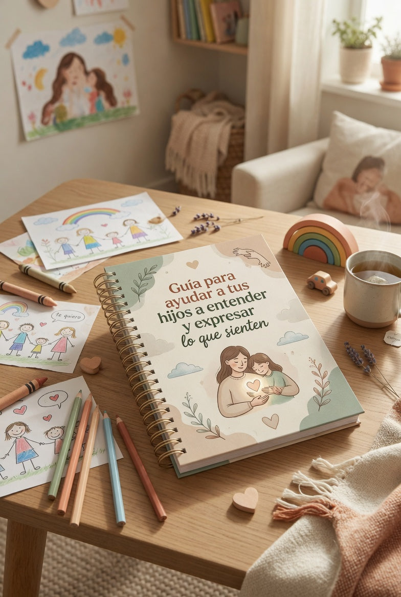 Guía para ayudar a tus hijos a entender y expresar lo que sienten