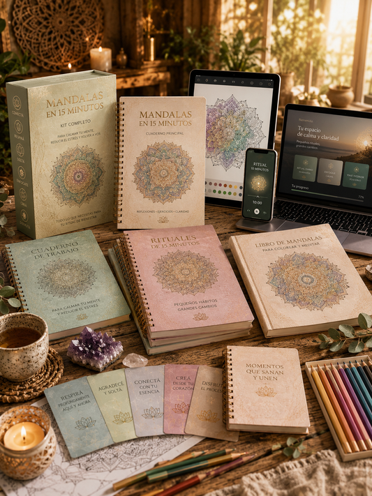 Mandala Reset: Mega Kit de desconexión + 9 Regalos